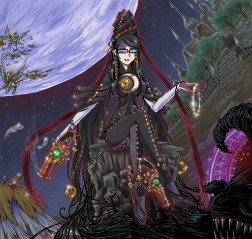 Bayonetta - Новые арты